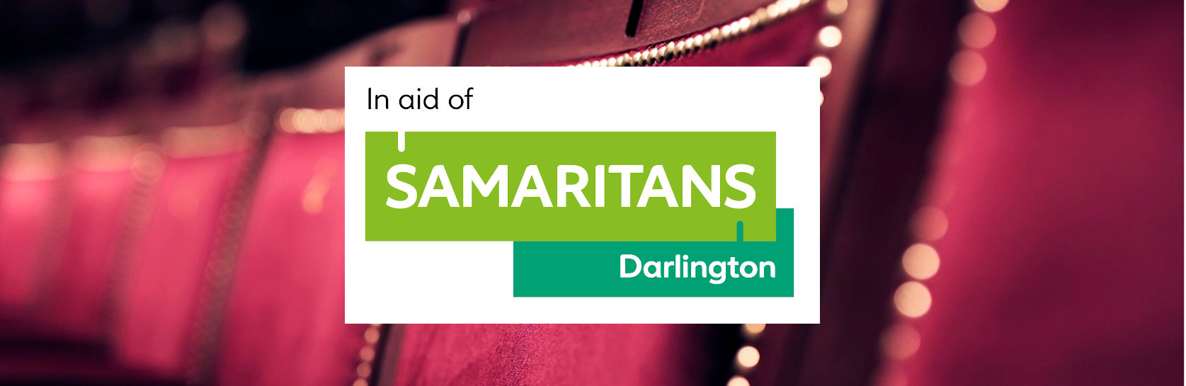 Darlington Hippodrome staff have selected Darlington Samaritans as their new annual charity partner